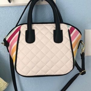 Betsey Johnson Rainbow Mini Satchel